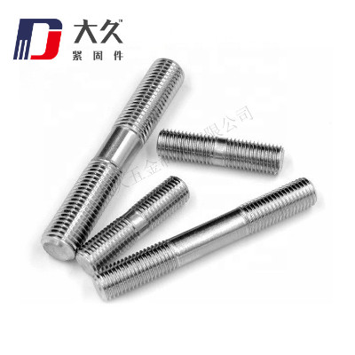 8.8級(jí)GB897鍍鋅雙頭螺栓 8.8級(jí)GB897鍍鋅雙頭螺栓