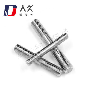 8.8級(jí)GB897鍍鋅雙頭螺栓 8.8級(jí)GB897鍍鋅雙頭螺栓