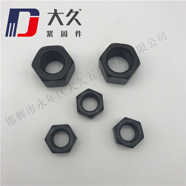 8級GB6176發(fā)黑細(xì)牙高強(qiáng)度螺母 8級GB6176發(fā)黑細(xì)牙高強(qiáng)度螺母