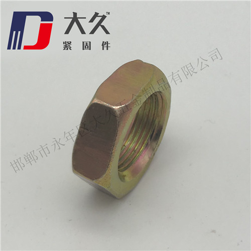 1號(hào)國(guó)標(biāo) 4.8薄螺母-2 1號(hào)國(guó)標(biāo) 4.8薄螺母-2