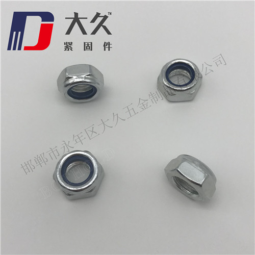 8級(jí)GB6184鍍鋅六角鎖緊螺母 8級(jí)GB6184鍍鋅六角鎖緊螺母