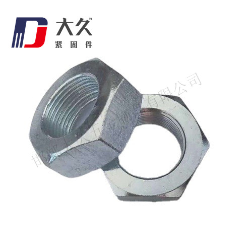 高強度螺母_8級GB6172鍍鋅薄螺母 高強度螺母_8級GB6172鍍鋅薄螺母