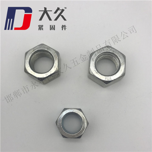 GB52鍍鋅六角螺母 GB52鍍鋅六角螺母